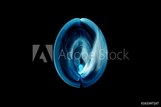 Bild på Blue glowing alien egg